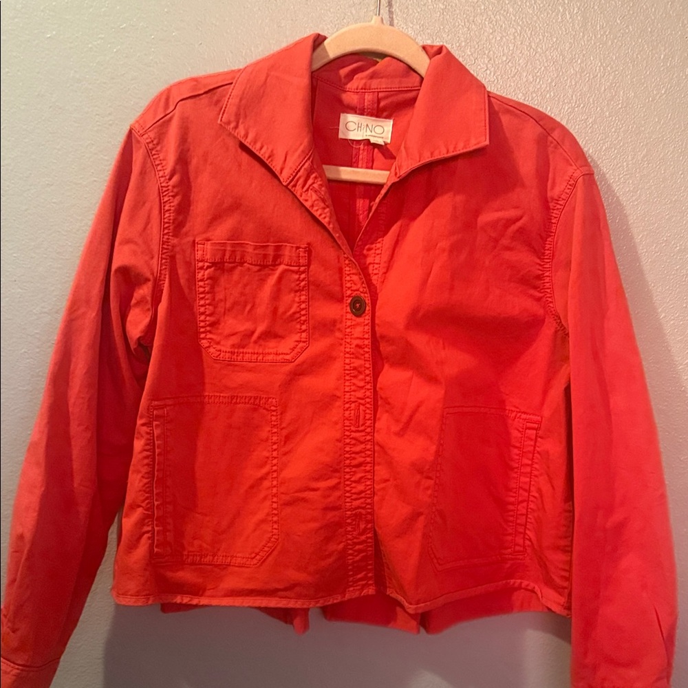 Chino by anthropologie small Red Utility Jacket for Women
